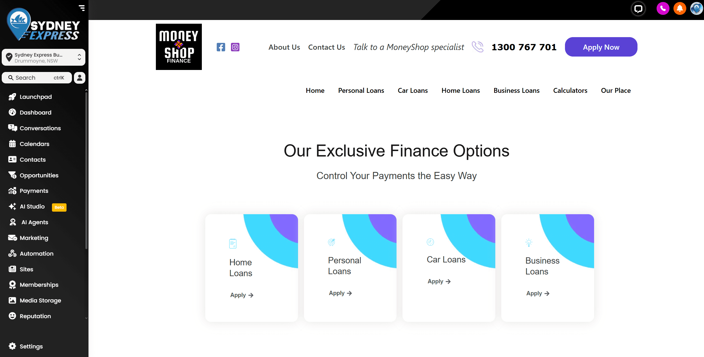 SynergyOne CRM reporting
