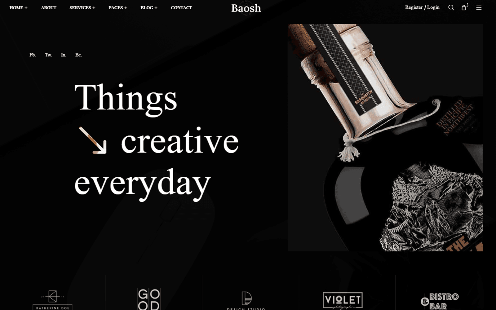 Design business website example by Webhost Media